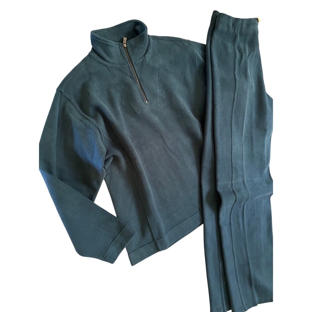 Tommy Bahama Womens Lounge Set M Teal Pullover Pants‎ NWT Y2K early 2000s Era - Picture 4 of 12